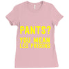 pants you mean leg prisons Ladies Fitted T-Shirt