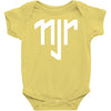 neymar jr sports white logos Baby Bodysuit