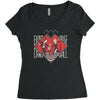 black lodge dance hall Women's Triblend Scoop T-shirt