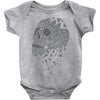 skull triangle Baby Onesie