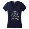 gas mask Women's V-Neck T-Shirt