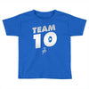 team 10  silver Toddler T-shirt