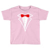 tuxedo bow Toddler T-shirt