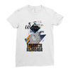 who loves labrador retriever Ladies Fitted T-Shirt
