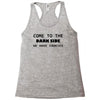 come to the dark side we have cookies t shirt x large funny awesome st Racerback Tank