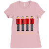 pixelated kraftwerk turquoise kids Ladies Fitted T-Shirt
