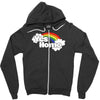 yes homo Zipper Hoodie