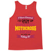 i never dreamed i'd grow up to be a super cool motocross mom but here Tank Top