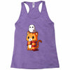 brave kitty Racerback Tank