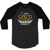 I Wear Gold For My Hero In Haven 3/4 Sleeve Shirt