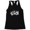 4x4 truck cross bone skull Racerback Tank