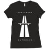road autobahn Ladies Fitted T-Shirt