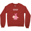 Estimated Delivery September Baby Girl Crewneck Sweatshirt