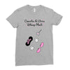 Creating a Little Disney Magic Pink Glitter Ladies Fitted T-Shirt