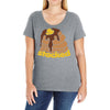 stacked pancakes Ladies Curvy T-Shirt