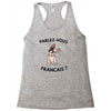 high end french bulldog Racerback Tank