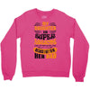 My Daughter Super Awesome Dad Crewneck Sweatshirt