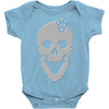 skull tetris Baby Onesie