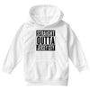 straight outta jersey city Youth Hoodie