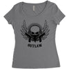 outlaw Women's Triblend Scoop T-shirt