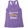 queens are born in may Racerback Tank