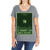 buried believer Ladies Curvy T-Shirt