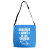 Greatest Aunt In The Universe Adjustable Strap Totes