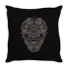 samurai dawn Throw Pillow