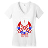 memorial day 2018 911 we will never  fotget Women's V-Neck T-Shirt