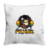 music Throw Pillow