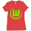 vfl wolfsburg die Ladies Fitted T-Shirt