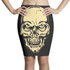 dead halloween head Pencil Skirts