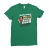 gold rush Ladies Fitted T-Shirt