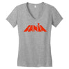 fania records Women's V-Neck T-Shirt