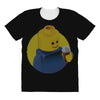 ugly lego drink coffee All Over Women's T-shirt
