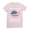 Veteran Don't Thank Me Thank My Brothers &amp; Sisters Who Never Came Back Ladies Fitted T-Shirt