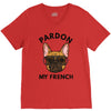 pardon my french V-Neck Tee