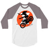 black attack 3/4 Sleeve Shirt