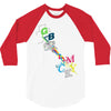 rgb cmyk 3/4 Sleeve Shirt