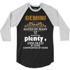 Gemini Hated By Many Wanted By Plenty Disliked By Some Confronted By N 3/4 Sleeve Shirt