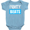 dirty beats Baby Onesie