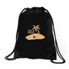 what's up beaches (2) Drawstring Bags