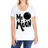 mr.moon Ladies Curvy T-Shirt