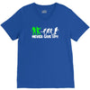 zombie never give up fun V-Neck Tee
