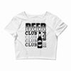 Beer Club Pub Crop Top