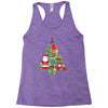 christmas tree made of bells stocking santa Racerback Tank