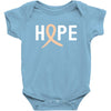 Hope Uterine Cancer Awareness Baby Bodysuit