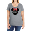 Mr. and Mrs. Matching Ladies Curvy T-Shirt