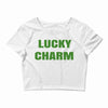 lucky charm Crop Top
