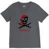 personalized pirate V-Neck Tee